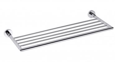SAPHO X-ROUND polička na ručníky výklopná 600, chrom XR420