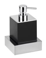 SAPHO X-STEEL dávkovač mýdla na postavení 200ml, černá mat XS104B