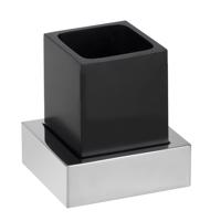 SAPHO X-STEEL sklenka na postavení, černá mat XS105B