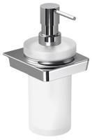 SAPHO ZEN dávkovač mýdla 250ml, mléčné sklo, chrom 161010