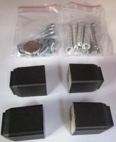 SAPHO ZIG montážní sada, antracit NDZIGA