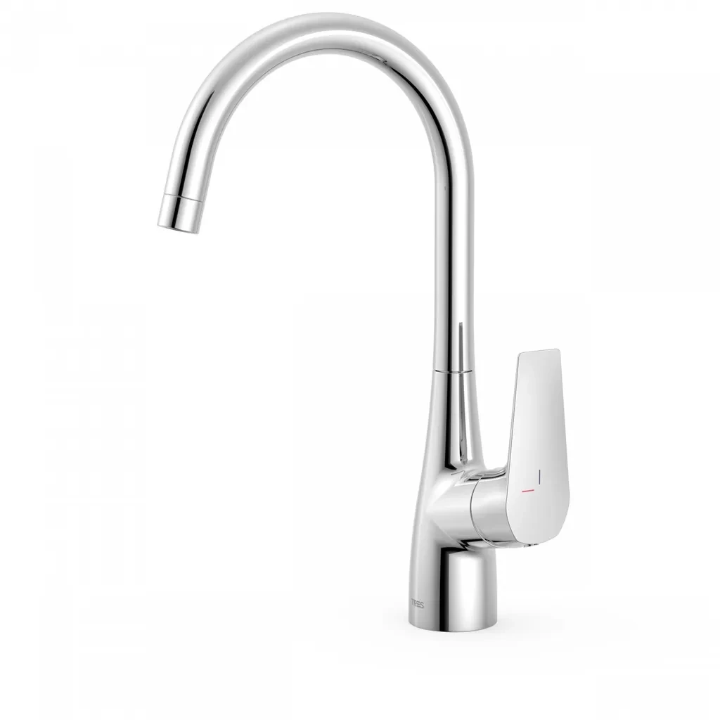 Tres CANIGO PLUS chrom umyvadlová stojánková s horním výtokem vysoká 21830801 TG 21830801