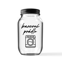 Úklid pro klid Sklenice na barevné prádlo 3,68 l Typ písma: Psací