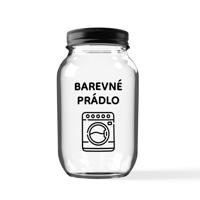 Úklid pro klid Sklenice na barevné prádlo 3,75 l Typ písma: Tiskací