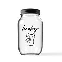 Úklid pro klid Sklenice na houby 3,75 l Typ písma: Psací