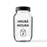 Úklid pro klid Sklenice na hrubou mouku 3,68 l Typ písma: Tiskací