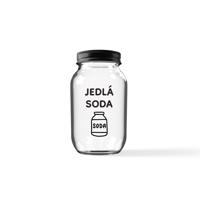 Úklid pro klid Sklenice na jedlou sodu Typ písma: Tiskací