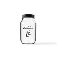 Úklid pro klid Sklenice na matcha 1 l Typ písma: Psací