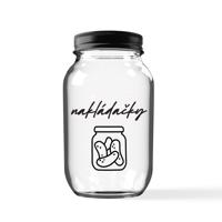 Úklid pro klid Sklenice na nakládačky 3,75 l Typ písma: Psací