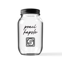 Úklid pro klid Sklenice na prací kapsle 3,68 l Typ písma: Psací