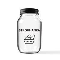 Úklid pro klid Sklenice na strouhanku 3,75 l Typ písma: Tiskací